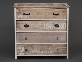 Комод с 4 ящиками Island mod. HX16-008NS в Сысерти - sysert.magazin-mebel74.ru | фото