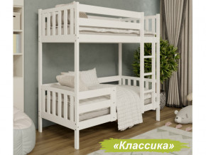 Кровать 2-х ярусная Аист-2 Классика белый 1800х900 мм в Сысерти - sysert.magazin-mebel74.ru | фото