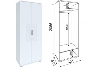 М01 Шкаф двухдверный в Сысерти - sysert.magazin-mebel74.ru | фото