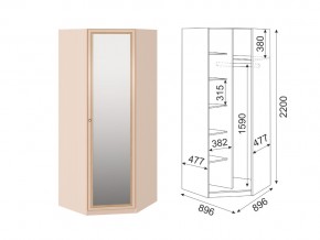 модуль №1 Угловой шкаф в Сысерти - sysert.magazin-mebel74.ru | фото