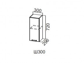 Ш300/720 Шкаф навесной 300/720 в Сысерти - sysert.magazin-mebel74.ru | фото