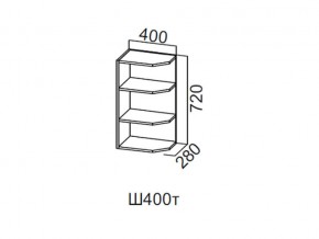 Ш400т/720 Шкаф навесной 400/720 (торцевой) в Сысерти - sysert.magazin-mebel74.ru | фото